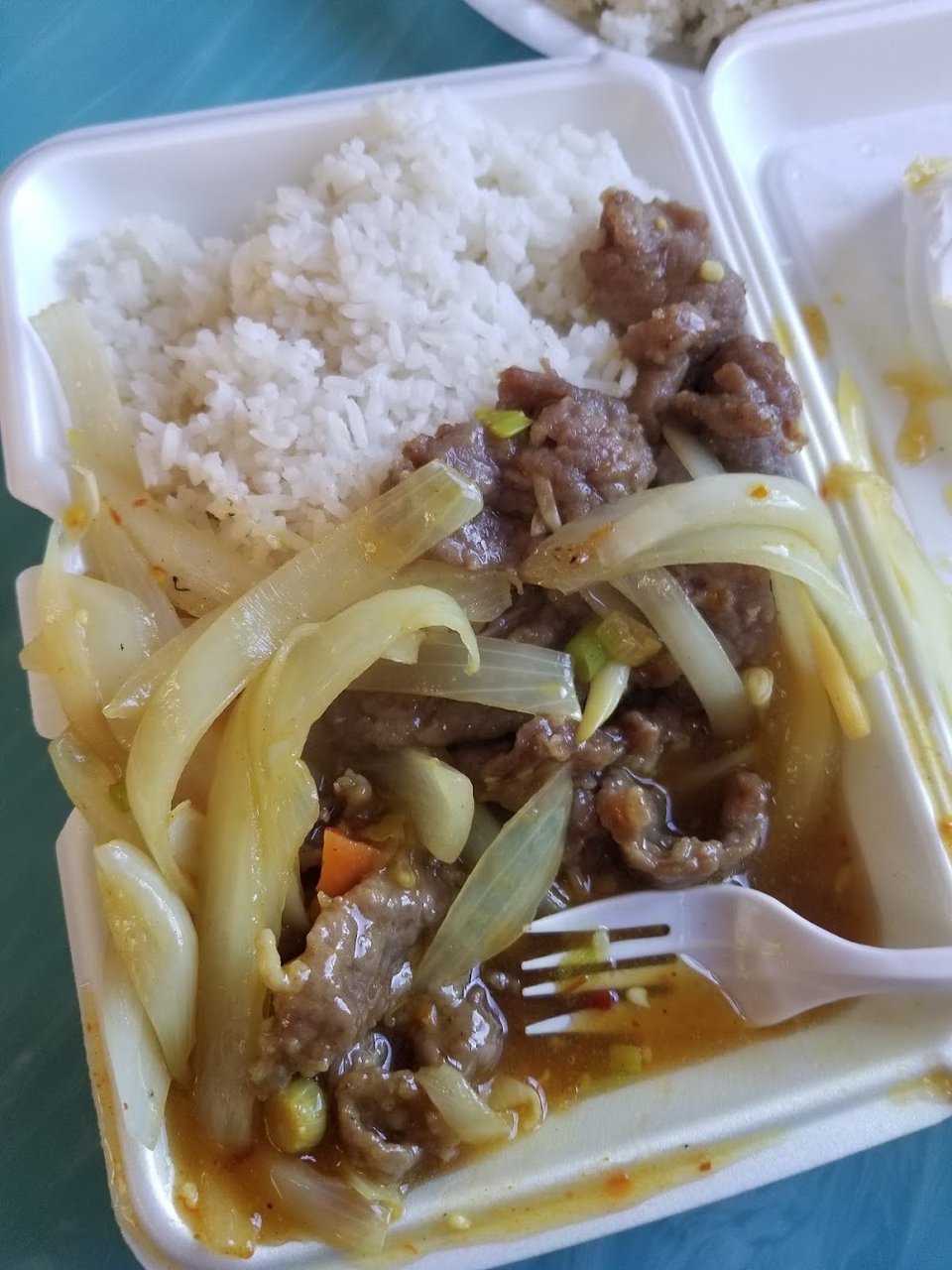 Menu sheet showing chow mein and chop suey.