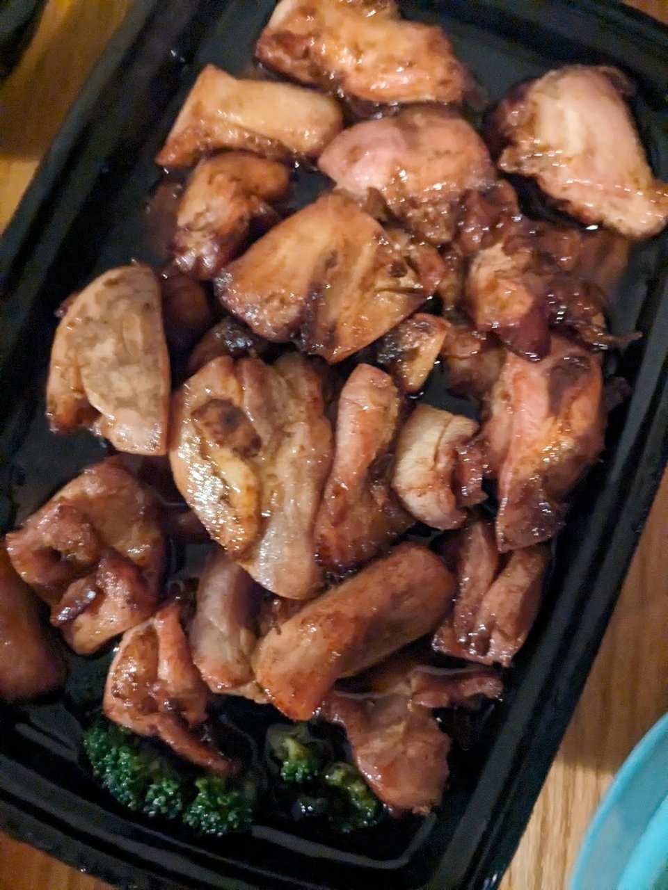 Takeout menu with lunch-style sections.
